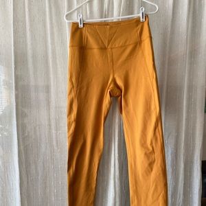 Girlfriend collective honey leggings L